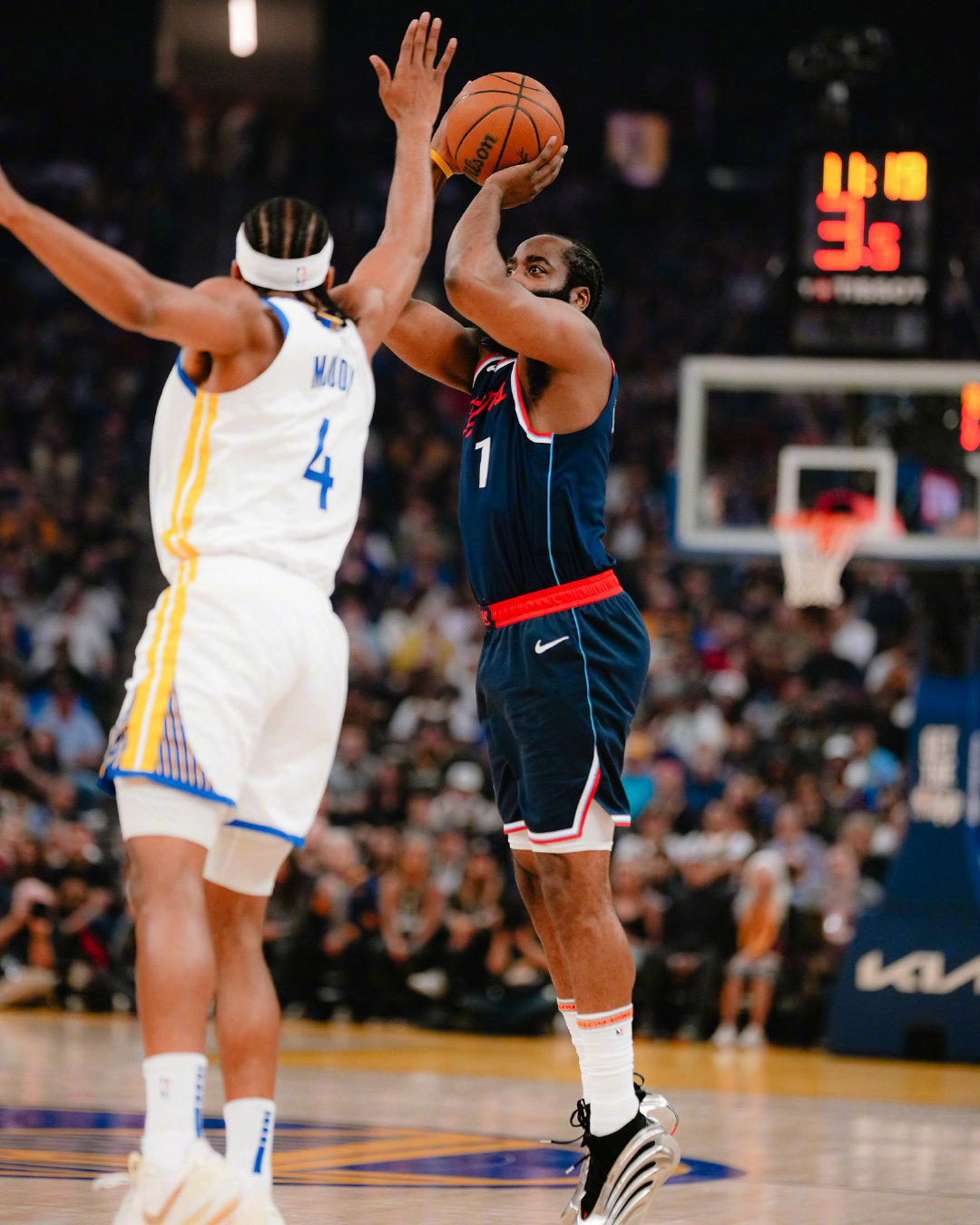 马刺力克勇士，哈登高光表现